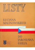 Listy Lucjana Malinowskiego do Jarosławia Golla