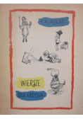 Wiersze dla Krzysia