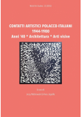 Contatti artistici polacco-italiani 1944-1980