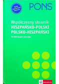 Współczesny słownik hiszpańsko polski polsko hiszpański