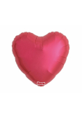 Balon serce Metallic Red 45cm 5szt