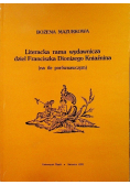 Literacka rama wydawnicza dzieł Franciszka