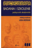 Psychoterapia. Badania i szkolenie