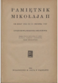 Pamiętnik Mikołaja II 1924 r.