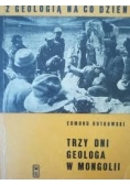 Trzy dni geologa w Mongolii