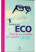 Zapiski na pudełku od zapałek 1986 1991