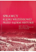 Sprawcy klęski wrześniowej przed sądem historii