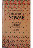 I co na niebie i co jest na ziemi