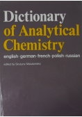Dictionary of Analytical Chemistry