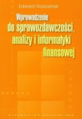 Wprowadzenie do sprawozdawczości analizy i informatyki finansowej