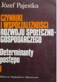 Czynniki i współzależności rozwoju społeczno-gospodarczego