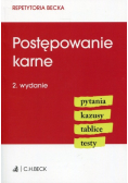 Postępowanie karne pytania kazusy tablice testy Wydanie 2
