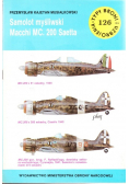 Typy broni i uzbrojenia Tom 126 Samolot myśliwski Macchi MC 200 Saetta