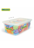 Klocki puzzle 120 elementów w boxie