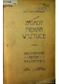 Zasady piękna w sztuce 1904 r.
