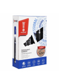 Marker permanentny niebieski (12szt) MemoBe