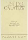 List do Galatów Wstęp Przekład Komentarz