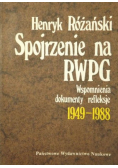 Spojrzenie na RWPG