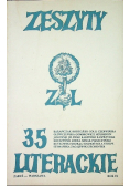 Zeszyty literackie 35