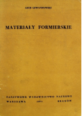 Materiały Formierskie
