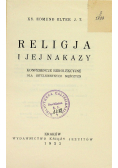 Religja i jej nakazy, 1933 r.