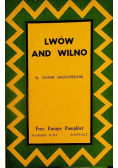 Lwów and Wilno 1944 r.