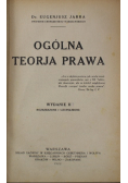 Ogólna teorja prawa 1922 r.
