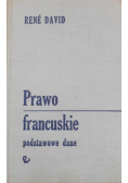 Prawo francuskie podstawowe dane