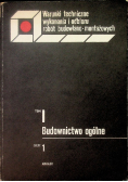 Warunki techniczne wykonania i odbioru robót