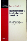 Rachunek kosztów i rachunkowość zarządcza