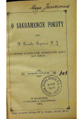 O Sakramencie pokuty 1902 r.