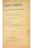 Konferencje apologetyczne  1885 r.