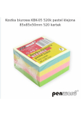 Kostka biurowa pastel 85x85x50mm 520K
