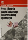 Ocena i kontrola ryzyka kredytowego bankowych usług operacyjnych