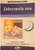 Zaburzenia Snu