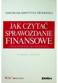 Jak czytać sprawozdanie Finansowe