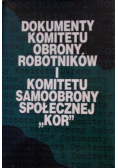 Dokumenty Komitetu Obrony Robotników i Komitetu Samoobrony Społecznej KOR