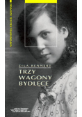 Trzy wagony bydlęce