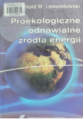 Proekologiczne odnawialne źródła energii