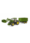 Traktor John Deere 7R 350 z ładowaczem czołowym