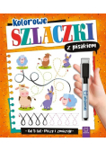 Kolorowe szlaczki z pisakiem Piszę i zmazuję
