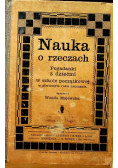 Nauka o rzeczach 1923 r.