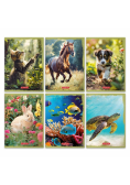 Zeszyt A5/32K linia Animals (10szt)