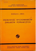 Osobowość wychowanków zakładów poprawczych