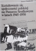 Kształtowanie się społeczności na Pomorzu Środkowym