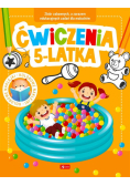 Ćwiczenia 5-latka z naklejkami