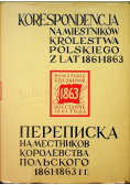 Korespondencja namiestników Królestwa Polskiego z 1863 r