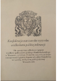 Konfederacja warszawska 1573 roku wielka karta polskiej tolerancji