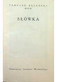 Żeleński Pisma Tom 1 Słówka