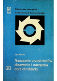 Nauczanie przedmiotów skrawanie i narzędzia oraz obrabiarki